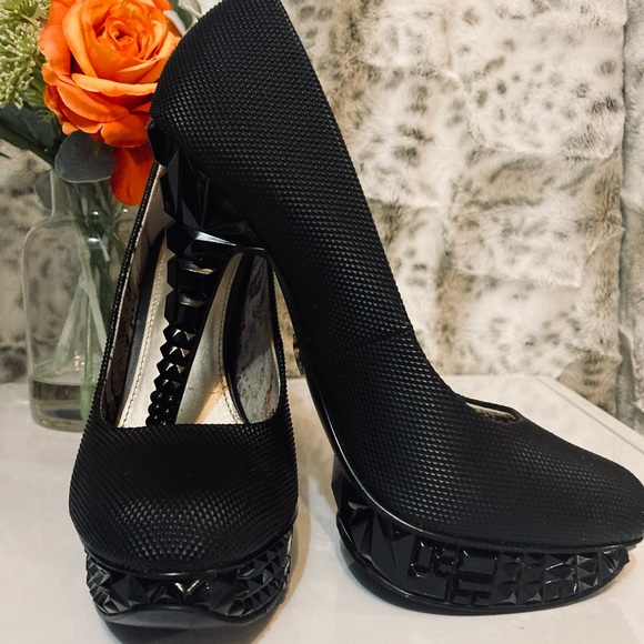 RACHEL Rachel Roy Shoes - Rachelroy Black Heels Like New Size 8